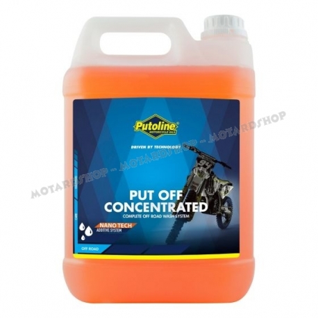 PUTOLINE PUT OFF detergente concentrato 5lt moto bici motocross quad