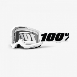Maschera 100% STRATA 2 EVEREST lente specchiata blu Motocross Enduro Mtb