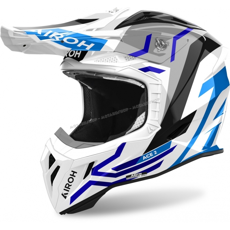 Casco Motocross Airoh AVIATOR ACE Color - Bianco
