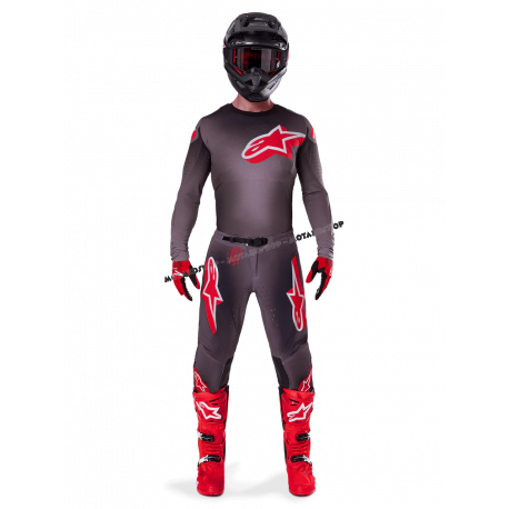 Completo motocross Alpinestars SUPERTECH DADE 2024 azzurro enduro Quad