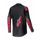 Completo motocross Alpinestars SUPERTECH LIPAN 2025 grigio e rosso enduro Quad