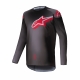 Completo motocross Alpinestars SUPERTECH LIPAN 2025 grigio e rosso enduro Quad