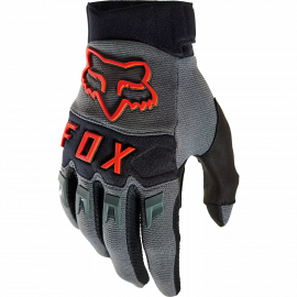 Guanto FOX Dirtpaw CE grigio rosso fluo Motocross Enduro quad dh