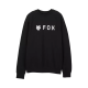 FOX Felpa girocollo Absolute Crew nero casual motocross