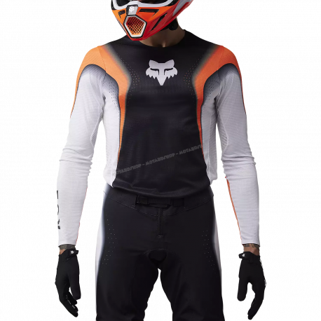 Completo motocross FOX FLEXAIR INFINITE 2025 arancio fluo enduro quad