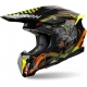 CASCO AIROH TWIST 3 TOXIC motocross, enduro quad