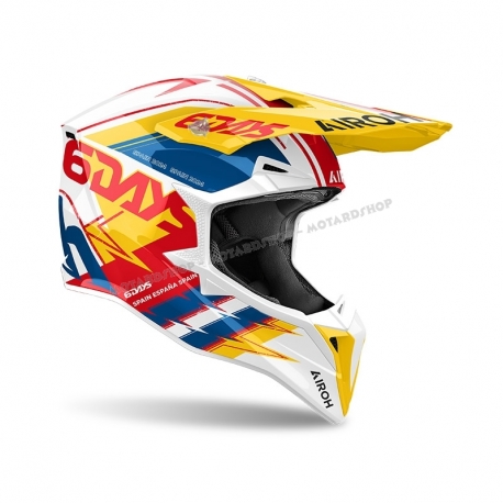 CASCO AIROH WRAAAP 6DAYS SPAIN motocross, enduro quad