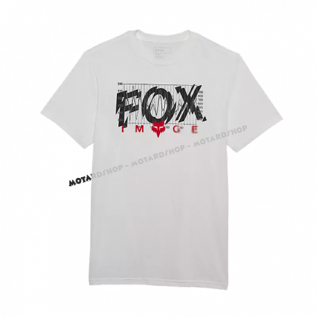 FOX T-shirt ENERGY PREMIUM bianca casual 