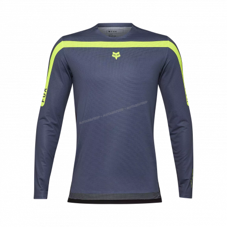 Maglia FOX FLEXAIR AVIATION grafite maniche lunghe Dh ENDURO MTB