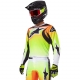 Completo motocross Alpinestars FLUID WURX giallo nero enduro Quad