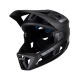 Leatt Casco MTB 2.0 ENDURO Nero mentoniera rimovibile Mtb Enduro Freeride