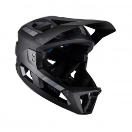 Leatt Casco MTB 2.0 ENDURO Nero mentoniera rimovibile Mtb Enduro Freeride