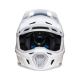 Casco motocross LEATT 8.5 V25 bianco enduro quad in fibre composite