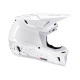 Casco motocross LEATT 8.5 V25 bianco enduro quad in fibre composite