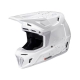 Casco motocross LEATT 8.5 V25 bianco enduro quad in fibre composite