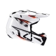 Casco motocross LEATT 3.5 V25 bianco nero enduro quad 