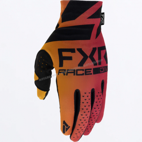 Guanto FXR PRO-FIT LITE arancione sfumato motocross enduro quad