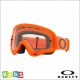 Maschera OAKLEY XS O FRAME arancione lente chiara MINICROSS