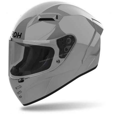 Casco integrale AIROH CONNOR COLOR grigio lucido moto strada scooter