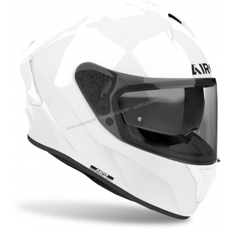 Casco integrale AIROH SPARK 2 COLOR bianco lucido moto strada scooter