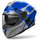 Casco integrale AIROH SPARK 2 DART grigio blu lucido moto strada scooter