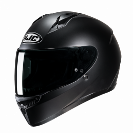 Casco integrale HJC C10 semi flat nero moto da strada scooter