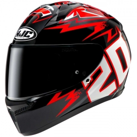 Casco integrale HJC C10 DIABLO MASK moto da strada scooter