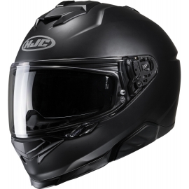 Casco integrale HJC i71 SEMI FLAT nero moto da strada 