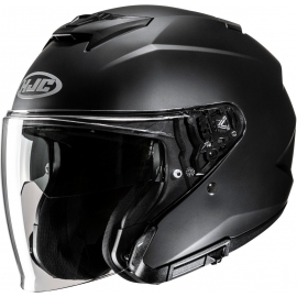 Casco JET HJC i31 SEMI FLAT nero moto da strada scooter