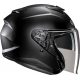 Casco JET HJC i31 SEMI FLAT nero moto da strada scooter