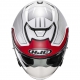 Casco JET HJC i31 TEVIS bianco rosso moto da strada scooter