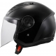 CASCO JET LS2 OF616 AIRFLOW 2 nero moto strada scooter