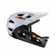 Leatt Casco MTB 2.0 ENDURO bianco nero mentoniera rimovibile Mtb Enduro Freeride