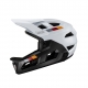 Leatt Casco MTB 2.0 ENDURO bianco nero mentoniera rimovibile Mtb Enduro Freeride