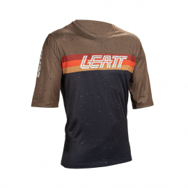 LEATT maglia MTB ENDURO 3.0 nero marrone cross country